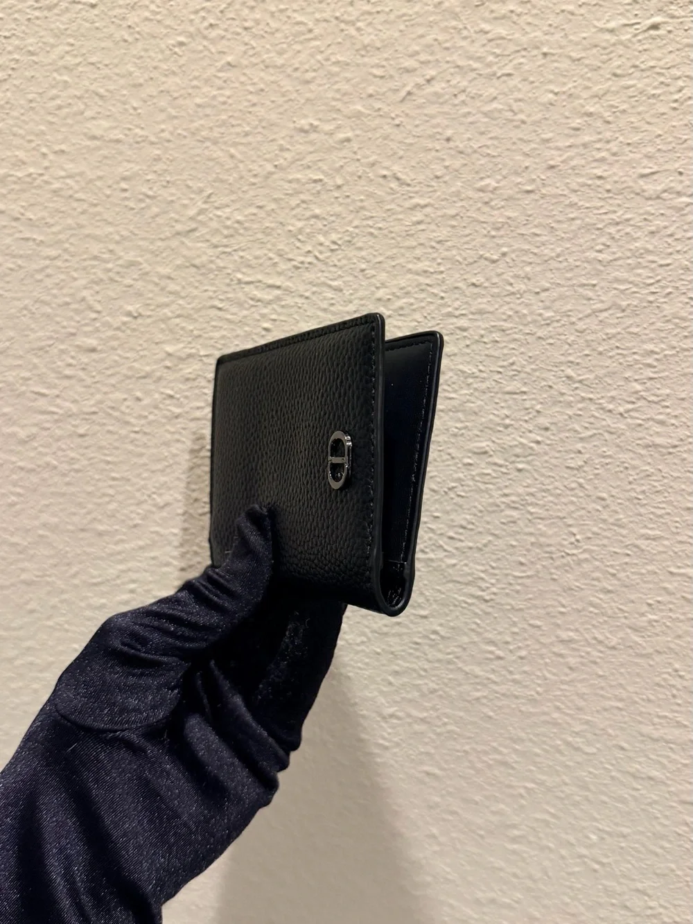 Christian Dior Unisex Black VIP Cardholder with CD Logo